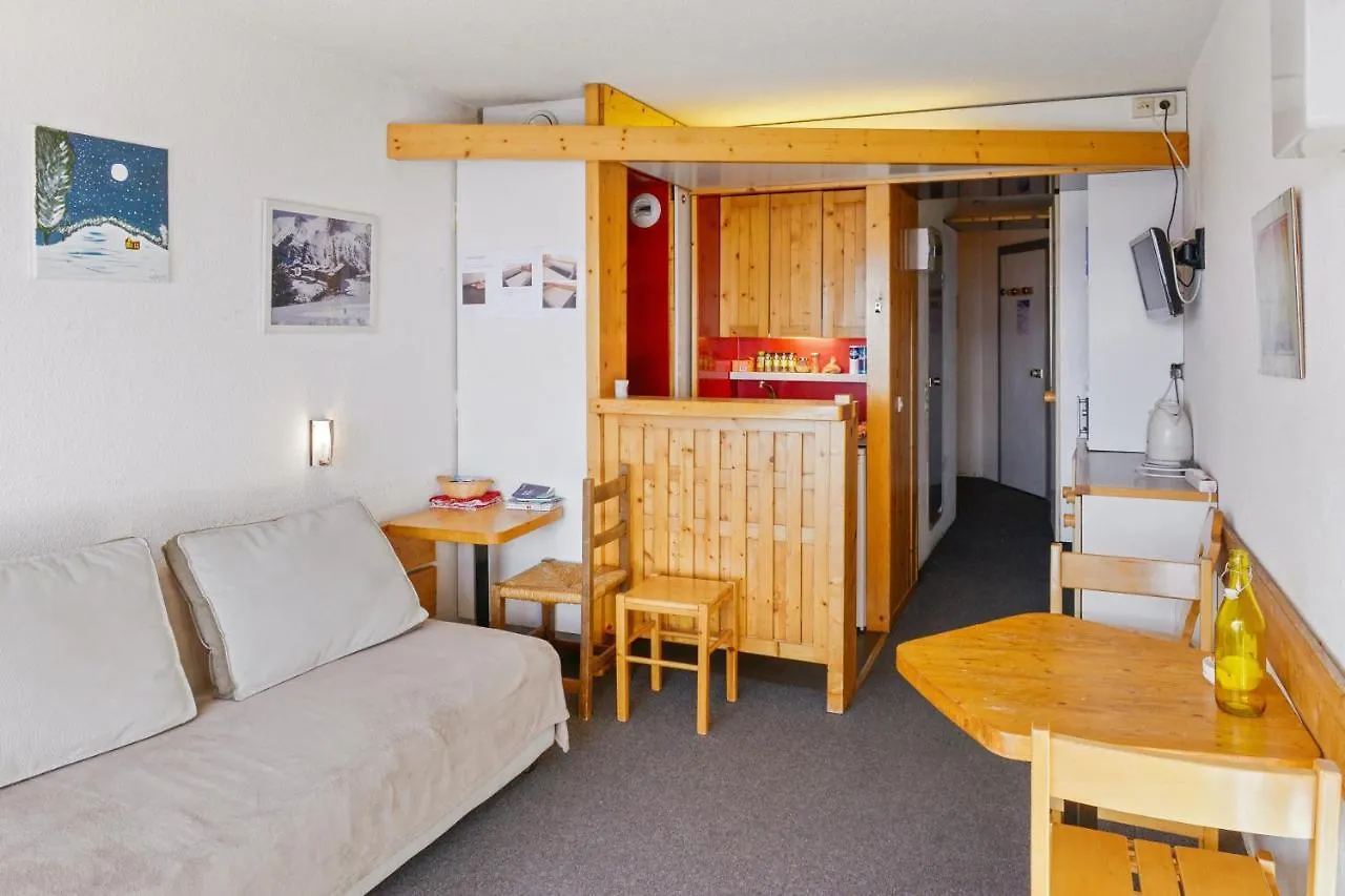 Appartement Studio A Arcs 2000 Avec Magnifique Vue Sur La Montagne Et Balcon Bourg-Saint-Maurice Frankrijk
